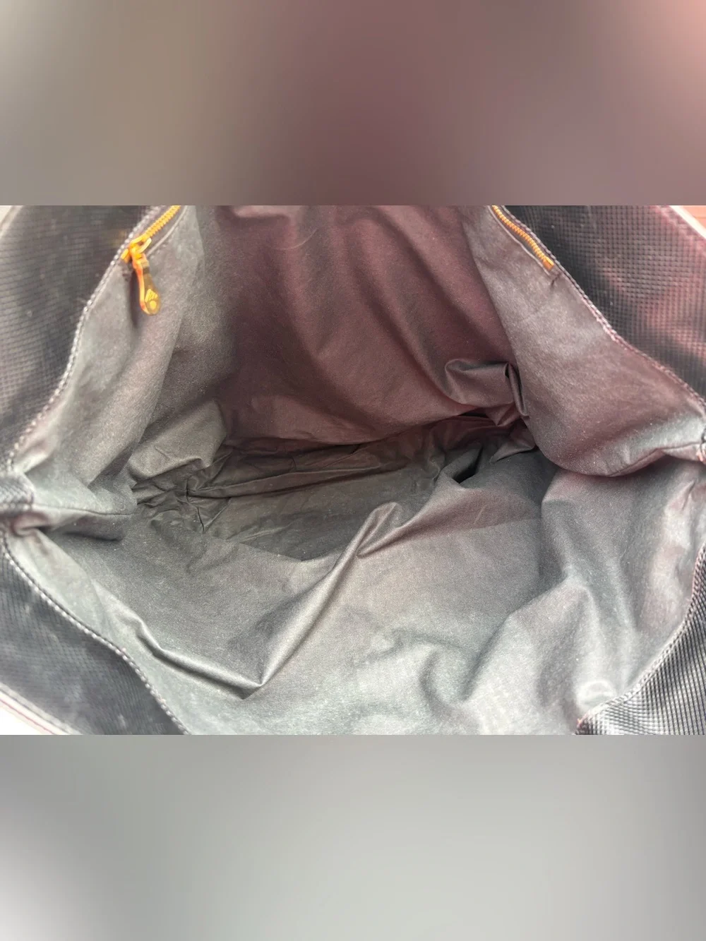 Bottega Veneta Black Woven Tote Bag